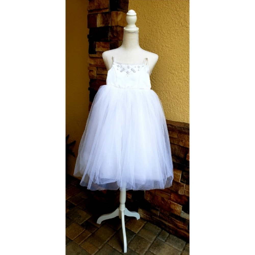 David's Bridal flower girl dress